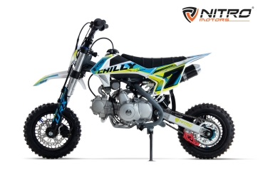NITRO MOTORS 125cc Kinder Dirtbike CHILLY URX 10/10